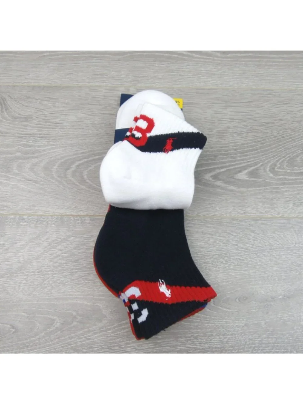 Polo Ralph Lauren Performance Half Cushion Socks Men's Size 6-12.5 (3 PAIRS) NEW